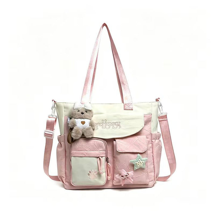 Multi-Functional Canvas Shoulder Bag Kalsten