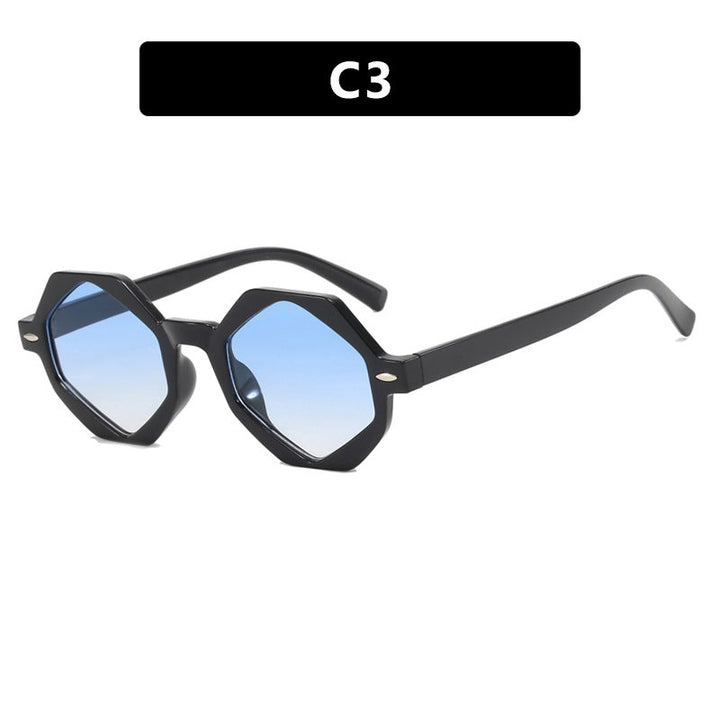 Ladies trendy sunglasses in modern octagonal design Kalsten