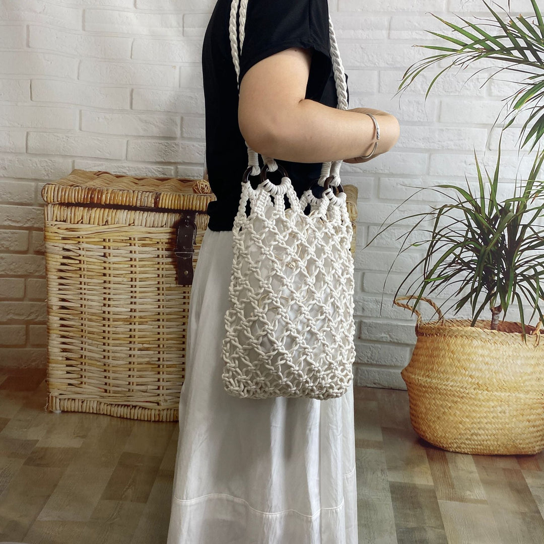 Macrame net bag Kalsten