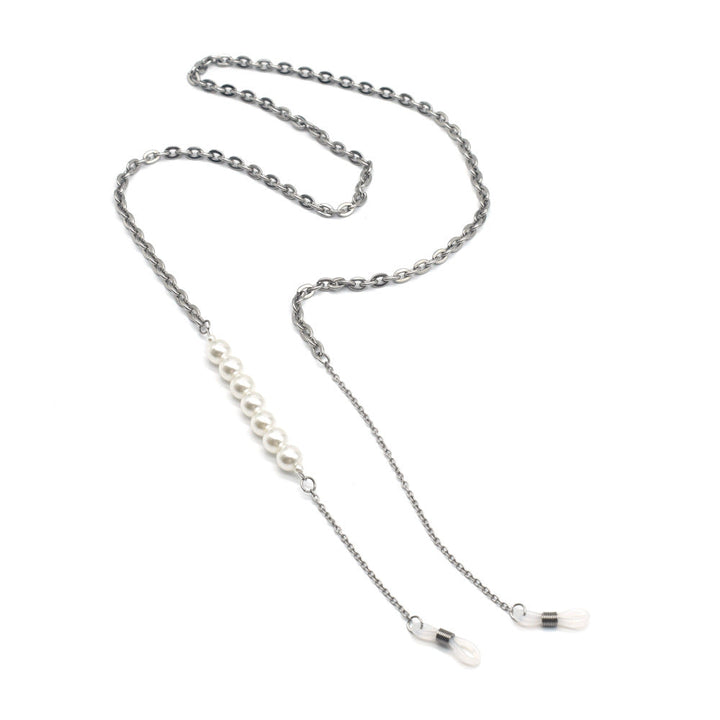 Elegant Pearl Bead Eyewear Holder Chain Kalsten