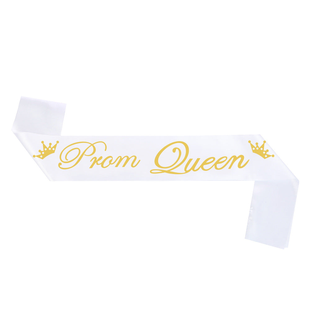 Ladies crown with festive sash set Kalsten