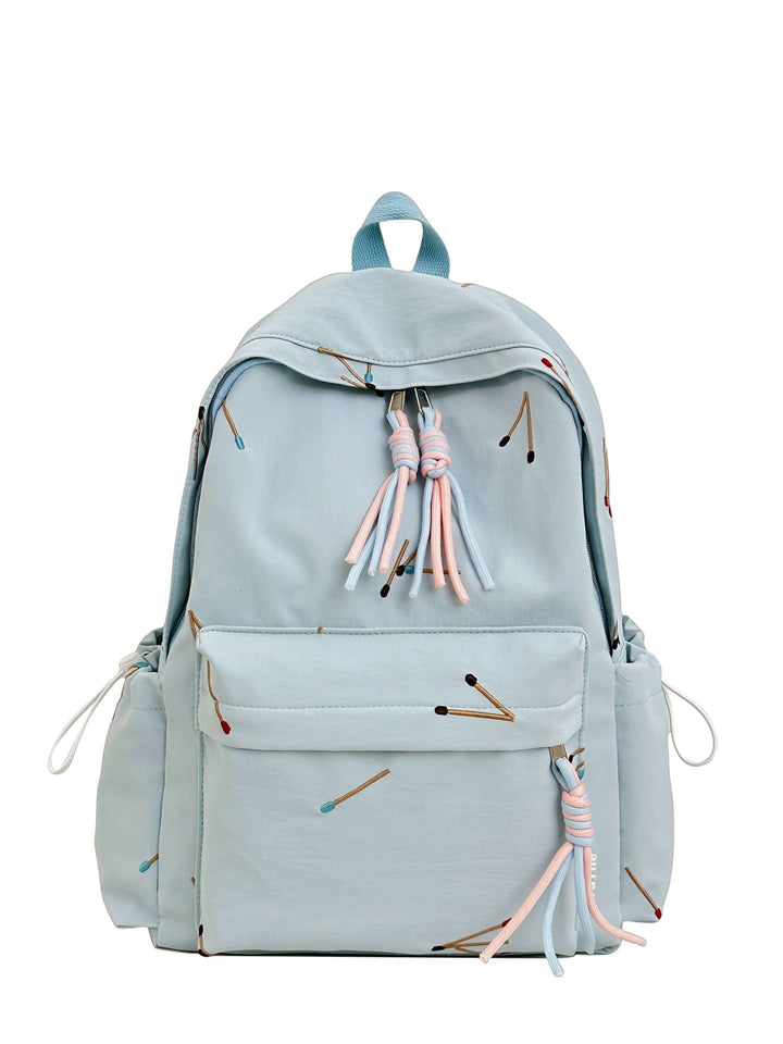 Embroidered Casual Backpack Kalsten
