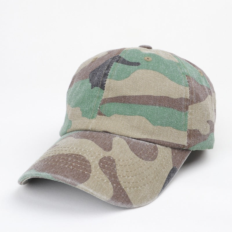 Unisex Camo Print Adjustable Baseball Cap Kalsten