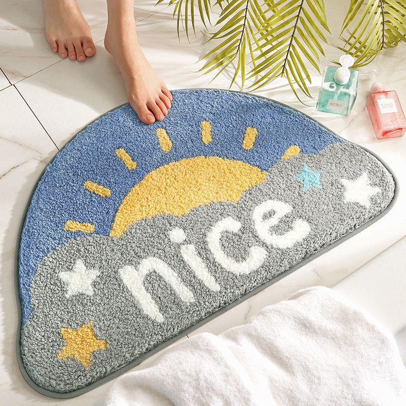 Playful Cartoon Pet Bath Mat Kalsten