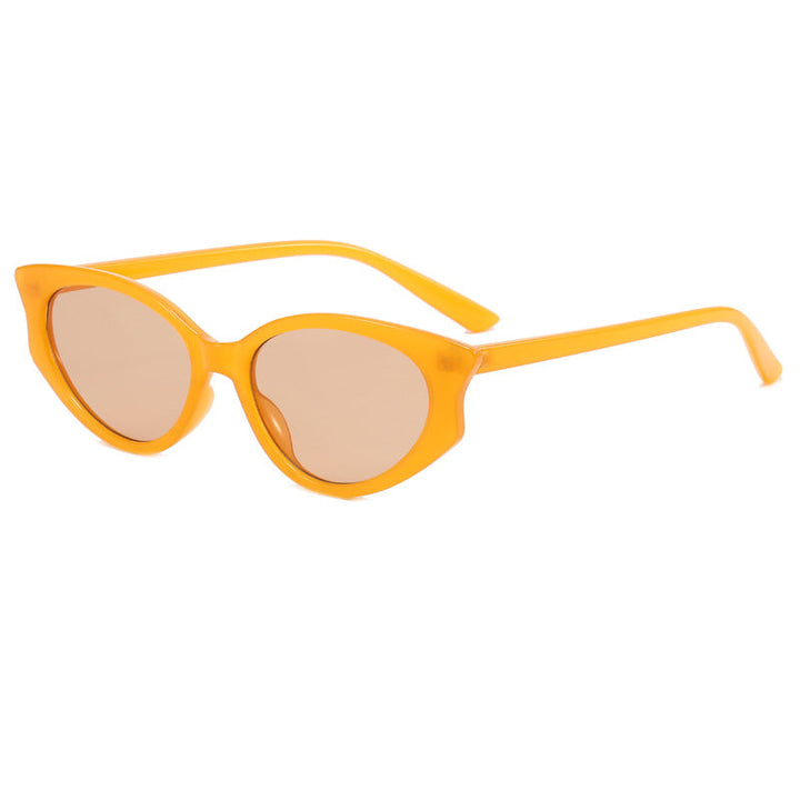 Women's Cat Eye Sunglasses with Transparent Frame Kalsten