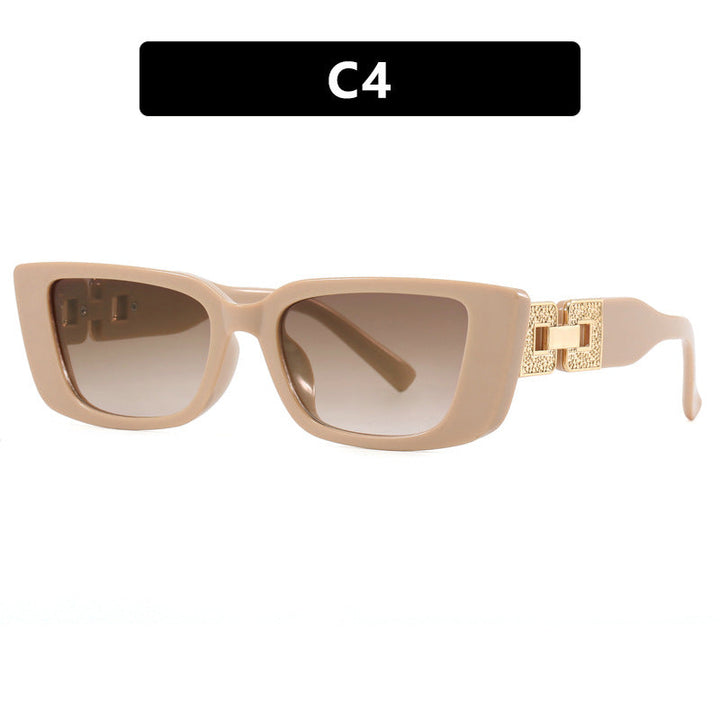 Women's trendy oversized sunglasses with unique leopard print Kalsten