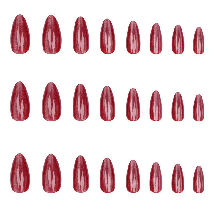 Luxurious Glossy Press-On Nail Set Kalsten