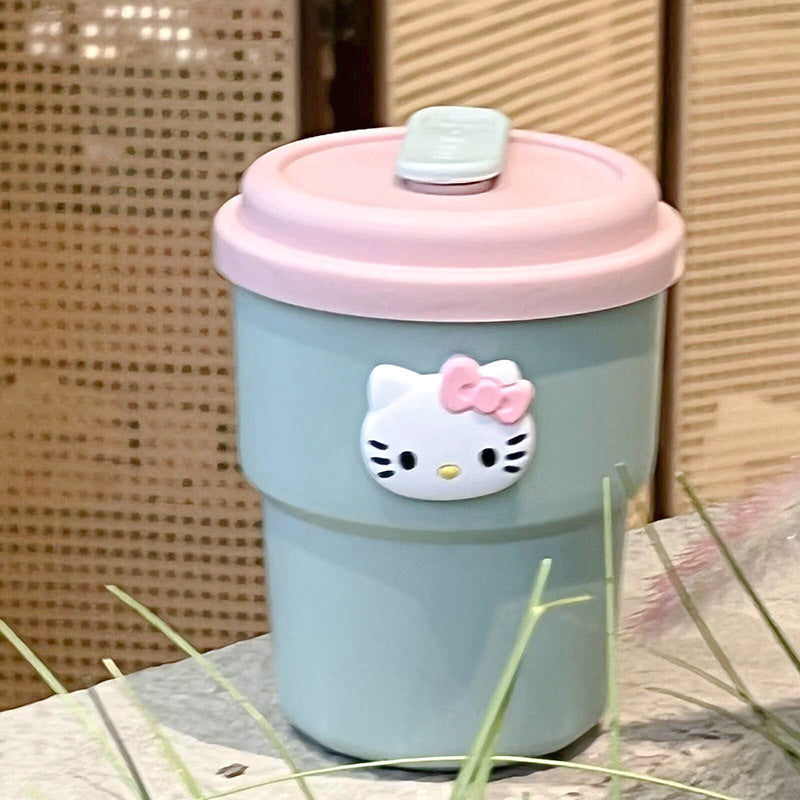 Women's reusable drinking cups with safe straw Kalsten