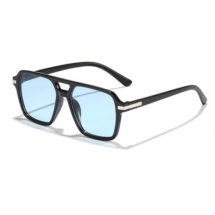 Women square sunglasses with elegant transparent frame Kalsten