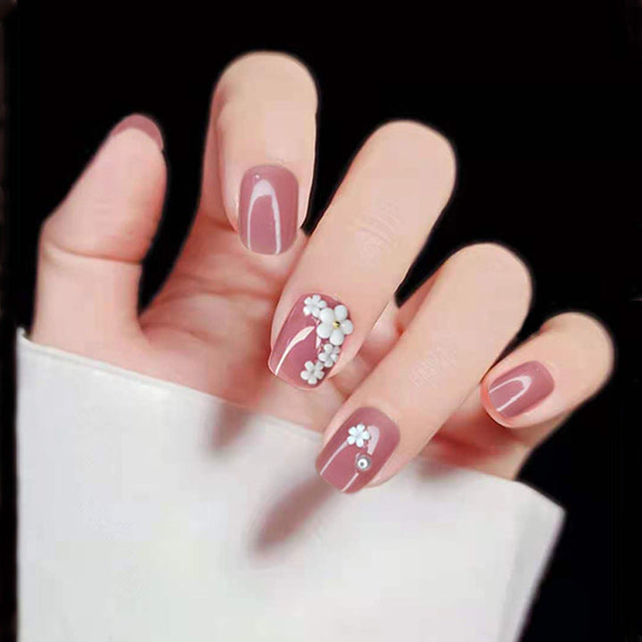 Artificial nail tips with bow design Kalsten