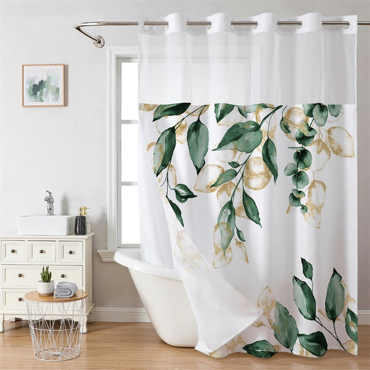 Artistic Floral Shower Curtain Kalsten