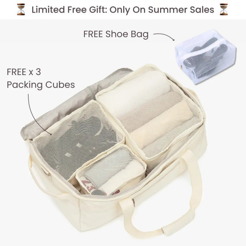 Spacious travel bag with practical rolling system Kalsten