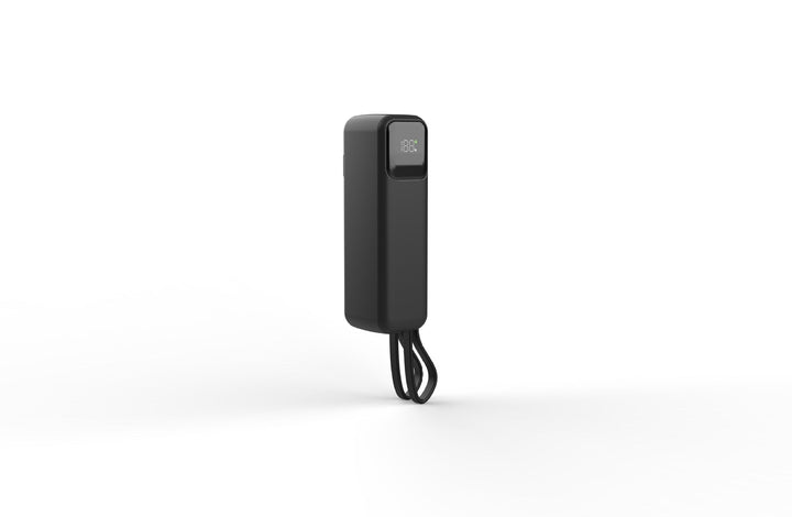 Portable power bank with integrated wireless charging function and LCD display Kalsten