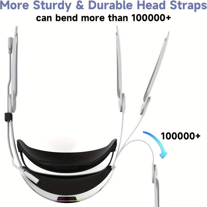 Ergonomic VR headset with high-performance battery Kalsten