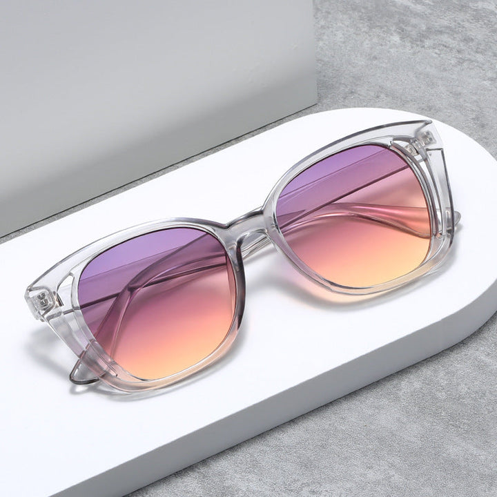 Ladies stylish cat-eye sunglasses with sturdy frame Kalsten