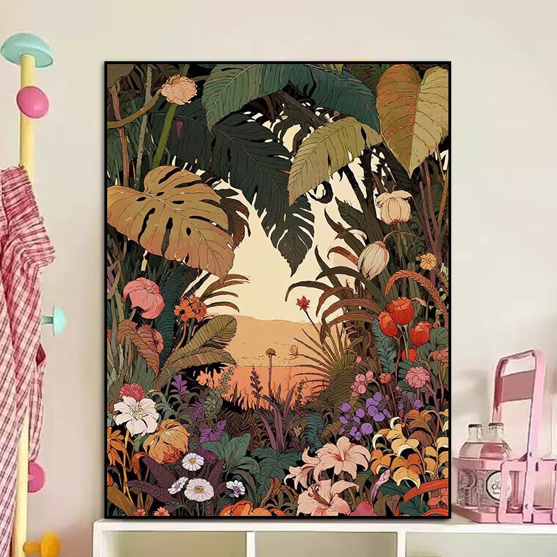Floral-Themed Canvas Artwork Kalsten