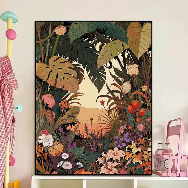 Floral-Themed Canvas Artwork Kalsten