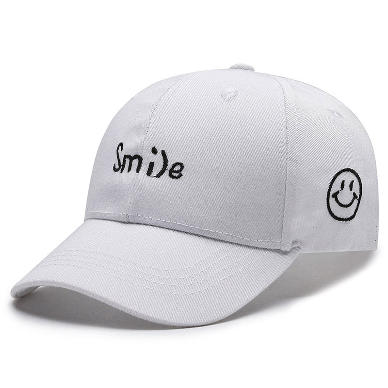 Women's Embroidered Smile Cap Kalsten