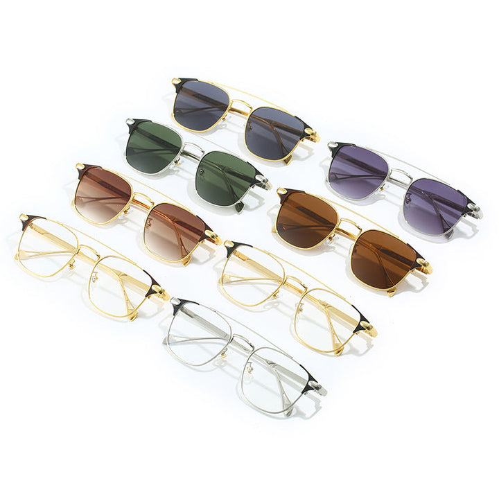 Women's fashion half-frame glasses Kalsten
