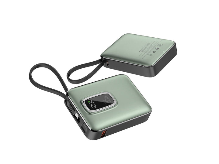 Portable power bank with integrated LED display and fast charging function Kalsten