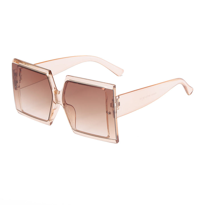 Ladies oversized sunglasses with trendy leopard print Kalsten
