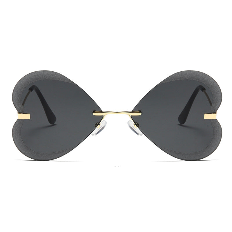 Women's Heart-Shaped Sunglasses in Trendy Design Kalsten