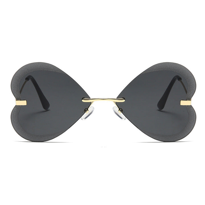 Women's Heart-Shaped Sunglasses in Trendy Design Kalsten