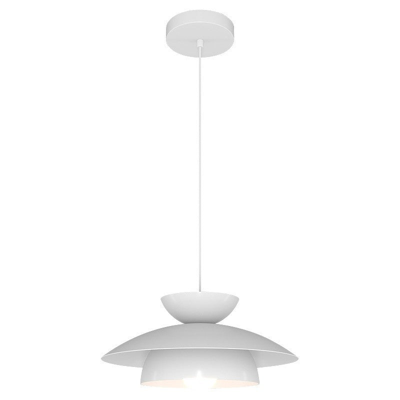 Modern Designer Style Round White Pendant Light | Kalsten
