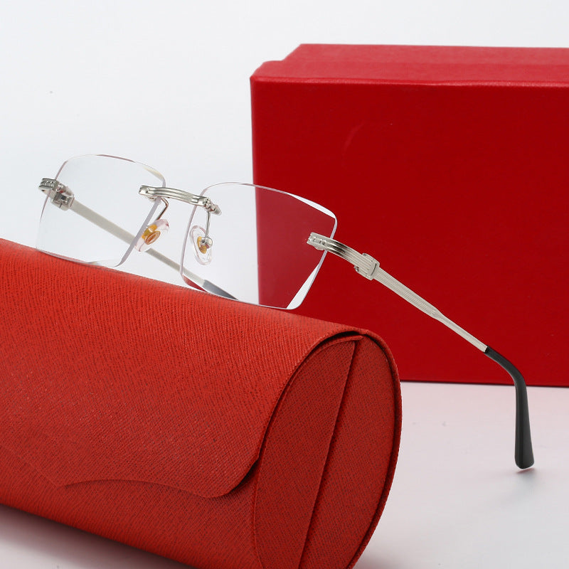 Ladies exclusive geometric sunglasses with luxury metal frame and polarized lenses Kalsten