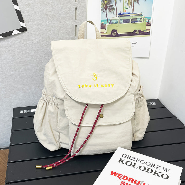 Casual Drawstring Closure Backpack Kalsten