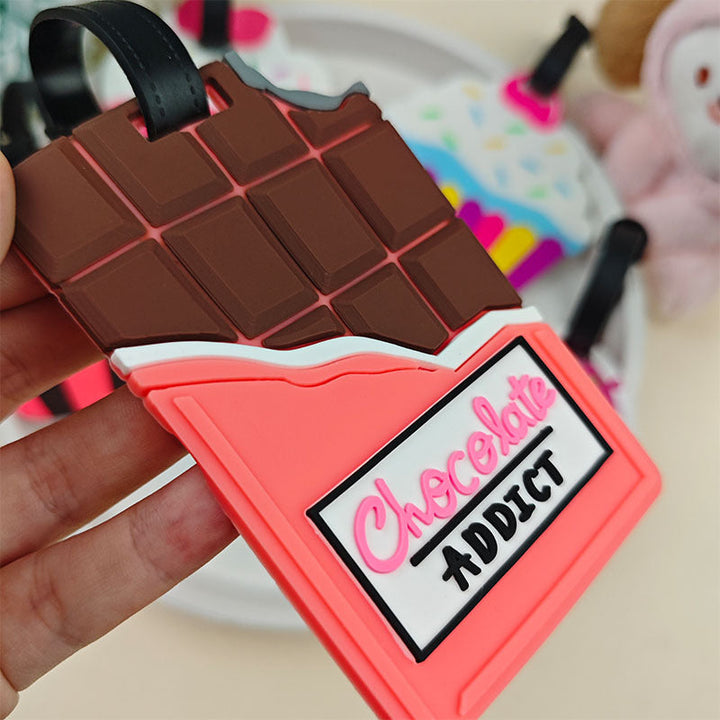 Unisex Luggage Tag in Cupcake Design Kalsten