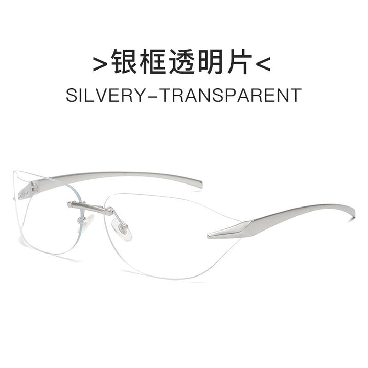 Women futuristic sunglasses with elegant minimalist design Kalsten