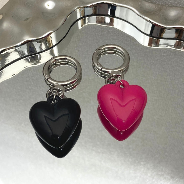 Heart-Shaped Charm Keychain Kalsten