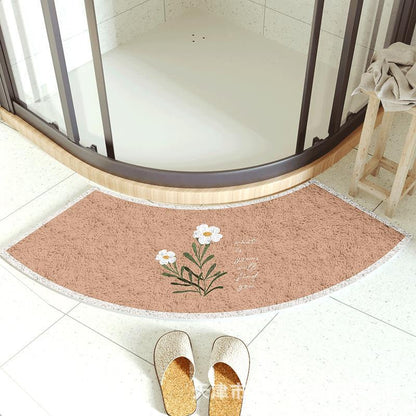 Cozy Curved Bath Mat Acalora