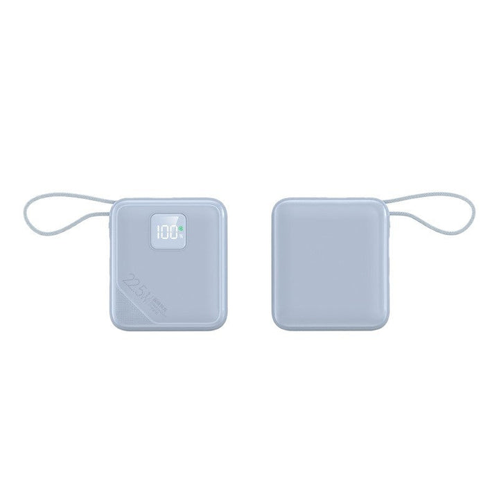 Portable power bank with integrated fast charging ports and digital battery level display Kalsten