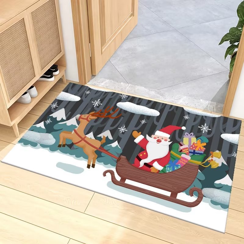 Festive Christmas Entrance Mat Kalsten