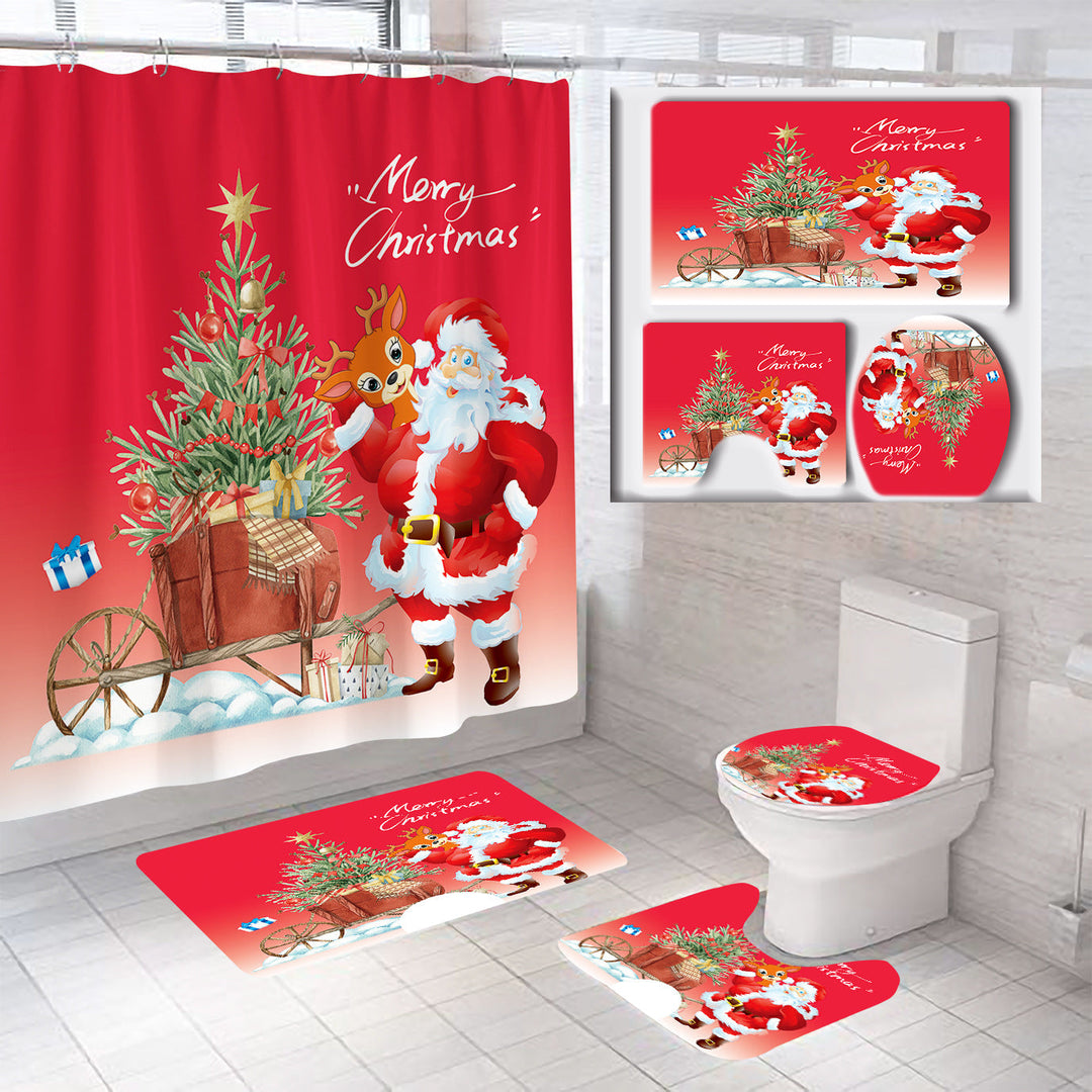 Festive Christmas Bathroom Set Kalsten