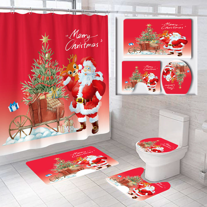 Festive Christmas Bathroom Set Kalsten
