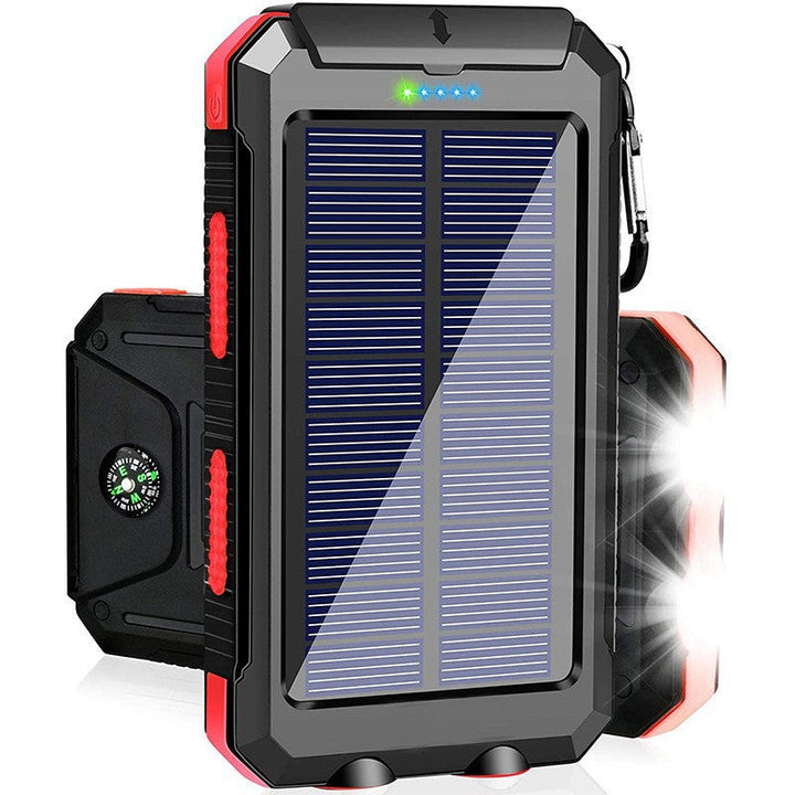 Solar Powerbank with Integrated LED Light and Compass Kalsten