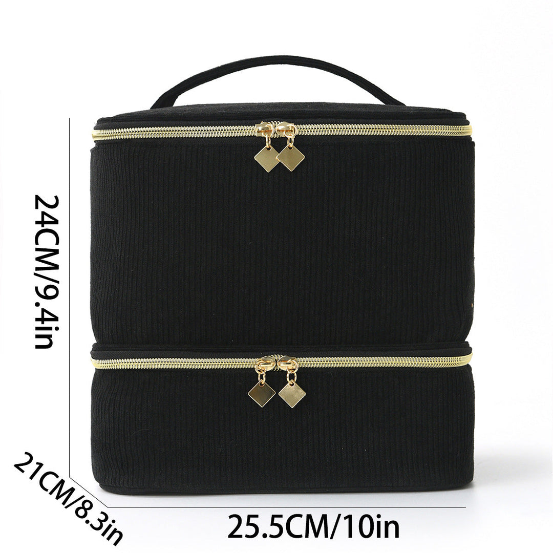 Cosmetic organizer with intelligent compartment system Kalsten