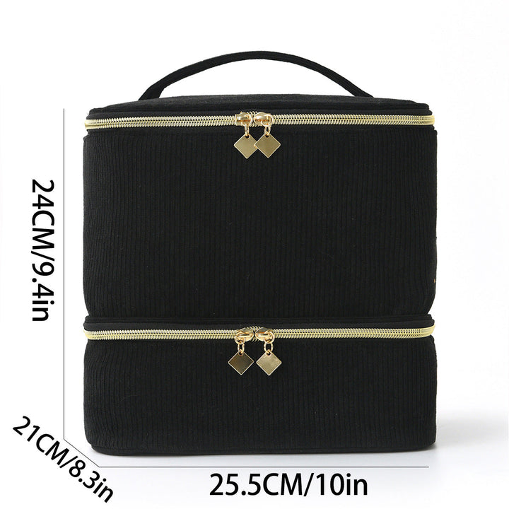 Cosmetic organizer with intelligent compartment system Kalsten