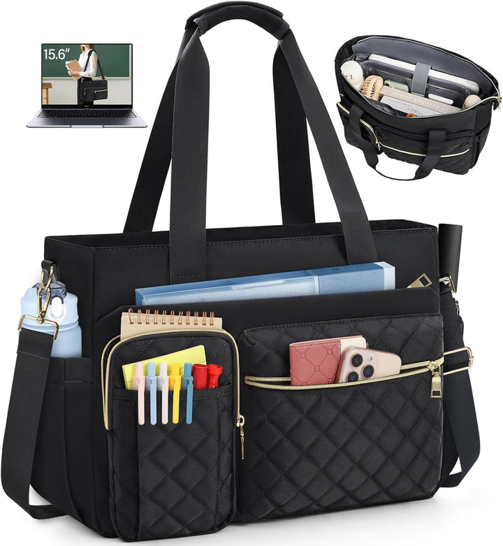 Padded Multi-functional Handbag with Organizer Kalsten
