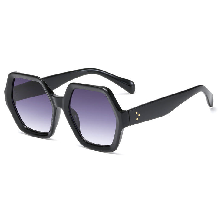 Women's geometric reading glasses in striking honeycomb frame design Kalsten