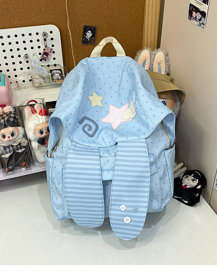 Children's Playful Plush Animal-Inspired School Backpack