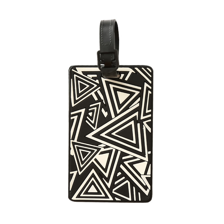 Unisex Luggage Tag with Modern Geometric Design Kalsten
