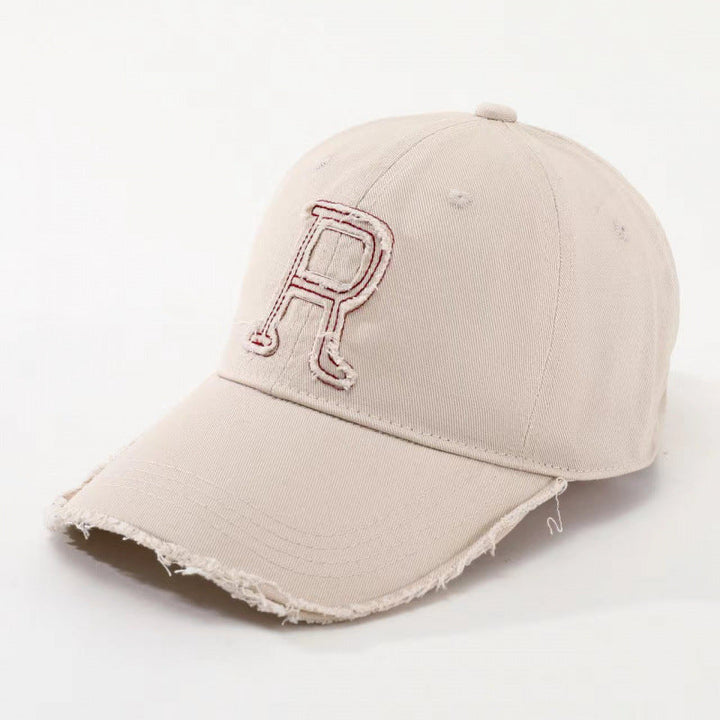 Women's Distressed Embroidered Baseball Cap Kalsten