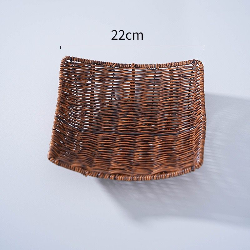 Unisex Elegant Rattan Serving Plate Kalsten