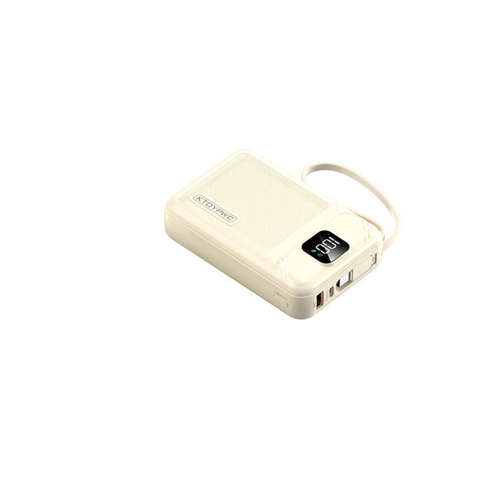 Portable power bank with intelligent charging management and LCD display Kalsten