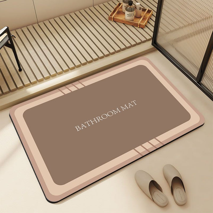 Elegant Bathroom Mat Kalsten
