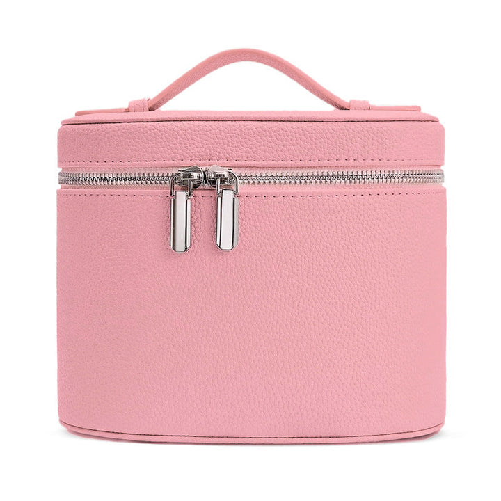 Cosmetic storage bag with elegant design and sturdy carrying handle Kalsten